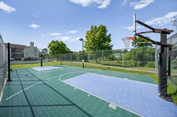 Full basketball court amenity
